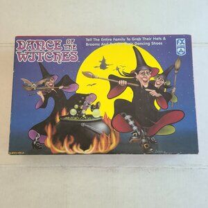 Vintage 1997 Schmid DANCE OF THE WITCHES Board Game By Bjorn Holle Halloween